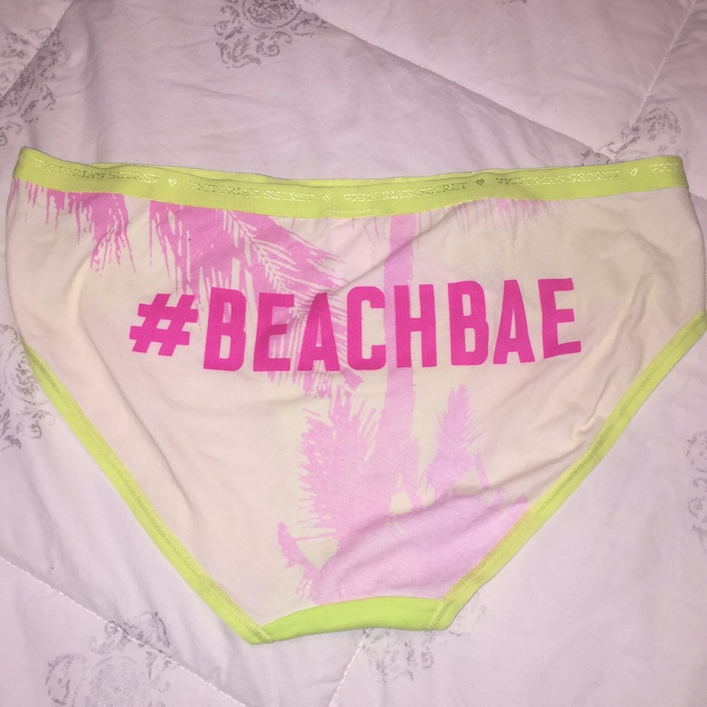 NWT Victoria’sSecret #BeachBae Neon Stretchpanties